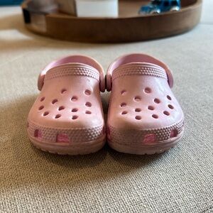 Crocs Pink Size 6 baby